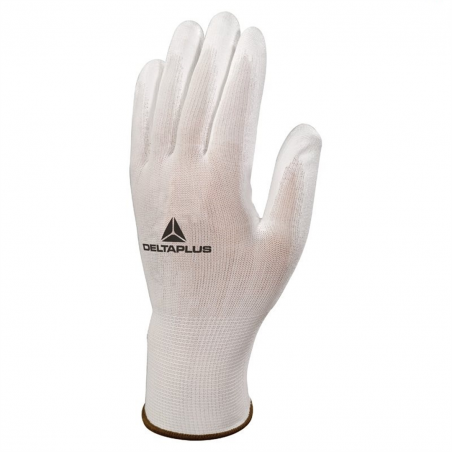 Gants pour travaux de précision blanc Poly VE702P T09