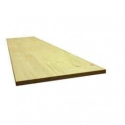 Tablette 1200x300x18mm sapin collees sous film