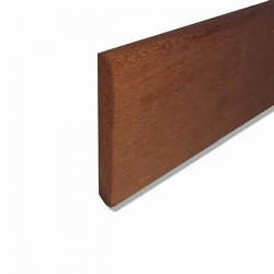 Plinthe en bois rouge 2400x68x9mm