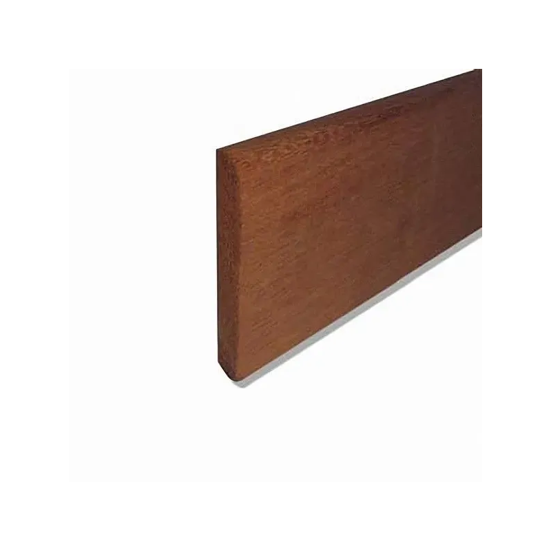 Plinthe en bois rouge 2400x68x9mm