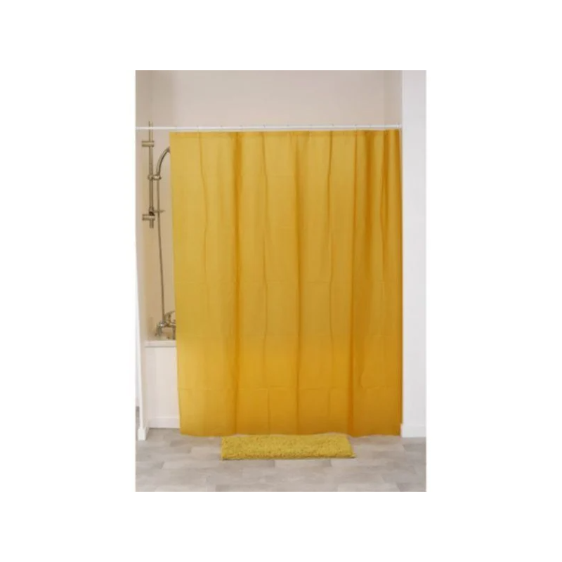 Rideau de salle de bain ocre 180x200 peva -  - meilleure qualité