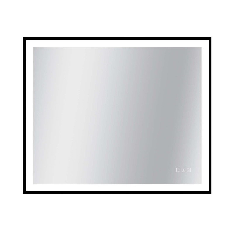 Miroir à  led Swann black 2  75X90cm -  - meilleure qualité