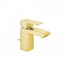 Mitigeur lavabo monocommande profilé star doré -  - meilleure qualité
