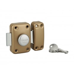 Verrou corvette cylindre 40 mm bronze