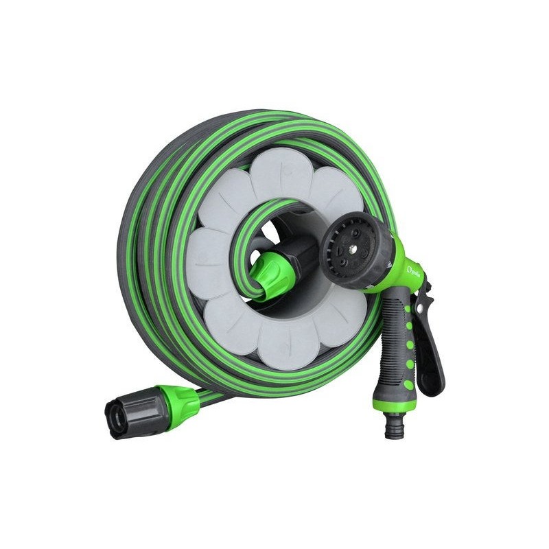 Tuyau darrosage en polypropylène GEOLIA 8 jets 35 mètres diam. 14 mm