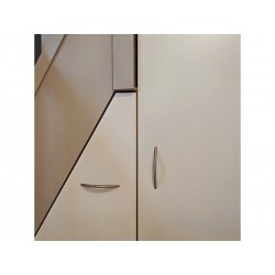 Poignée de meuble Zamak Brossé, Entraxe 96 Mm | Sanifer