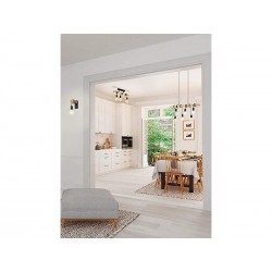 Applique 1x E27 max 40W industriel métal noir EGLO Townshend | Sanifer