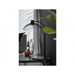 Lampe Design en métal noir Seynave Kasteli | Sanifer