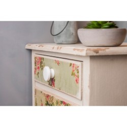 Lot de 6 boutons de meuble Rond Bois Laquée H.22 X L.39 X P.39 Mm | Sanifer