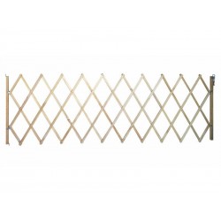 Barrière en bois extensible pour animauxL.60-230 CmH.83 Cm