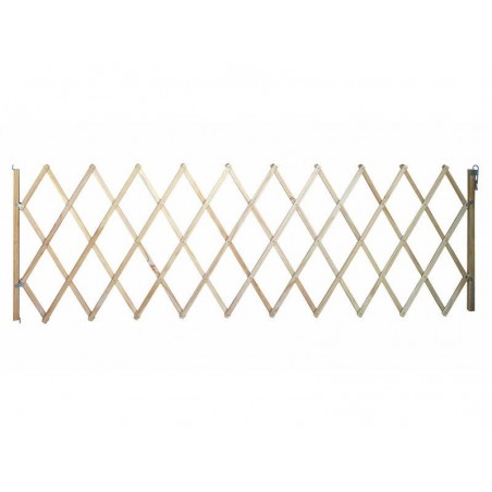 Barrière en bois extensible pour animauxL.60-230 CmH.83 Cm