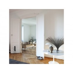 Barrière en bois extensible pour animaux  L.60/230 Cm  H.83 Cm|Sanifer