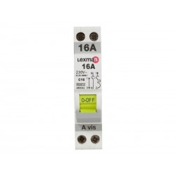 Disjoncteur phase + neutre , 16 A | Sanifer