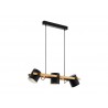 Suspension industriel en acier Inoxydable Eglo Hornwood 3 Lumière(S)