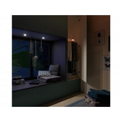 Anneau pour spot à encastrer clane orientable sans ampoule  noir|Sanifer