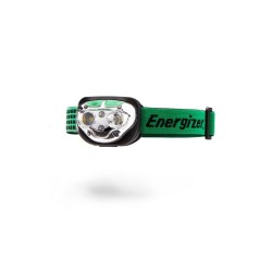 Lampe frontale rechargeable 7 modes 400 lm 80 Mètres verte ENERGIZER