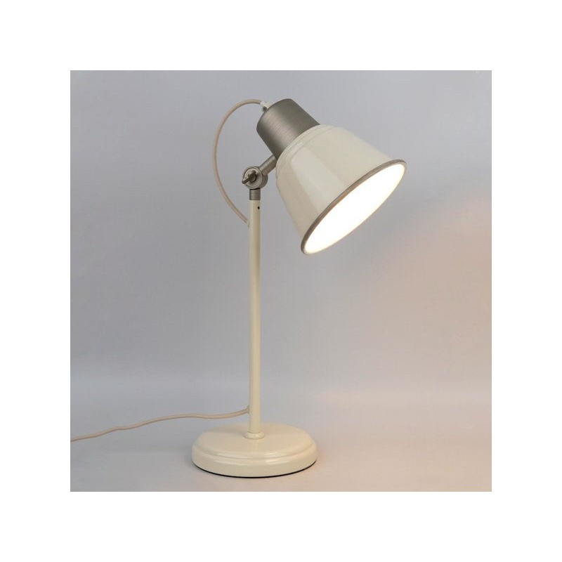 Lampe E27 en metal cremeMILKY