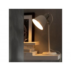 Lampe E27 en metal creme  MILKY | Sanifer