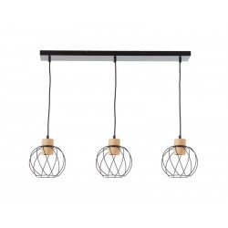 Suspension 3xE27 metal Diamètre 20 cm