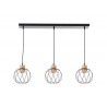 Suspension 3xE27 metal Diamètre 20 cm