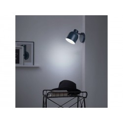 Spot Tonka, E14, métal bleu gris   | Sanifer