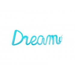 Lampe essentiel en plastique blanc  Néon Dream, USB + batterie | Sanifer