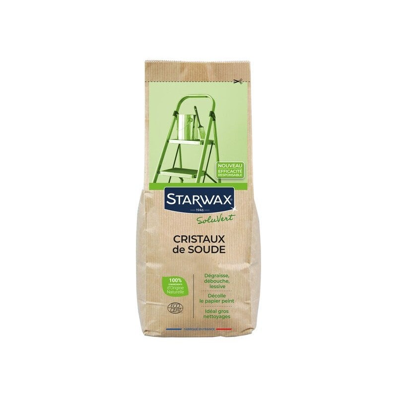 Cristaux de soude soluvert  1kg -  - meilleure qualité