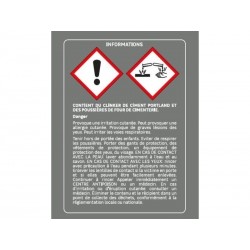 Mortier de réparation gris   1,5 kg | Sanifer