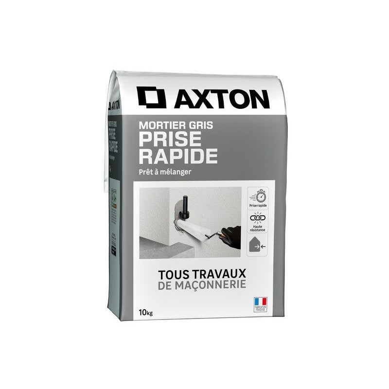 Mortier à prise rapide gris   10 kg -  - meilleure qualité