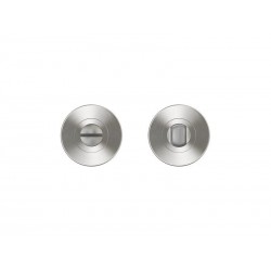 Lot de 2 rosaces L1 acier brillant condamnation