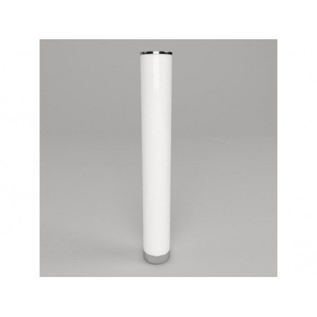Lampadaire droit design en métaL blanc1800 Lm H.110 cm