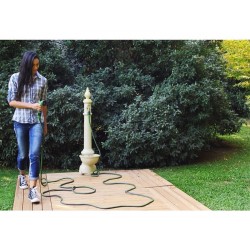 Tuyau extensible polymer D11.5mm 25M + pistolet 8 jets   | Sanifer