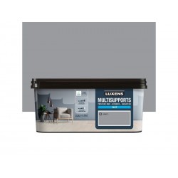 Peinture mat mur  boiserie et radiateur  LUXENS Granit 3  gris  2.5 Litres -  - meilleure qualité