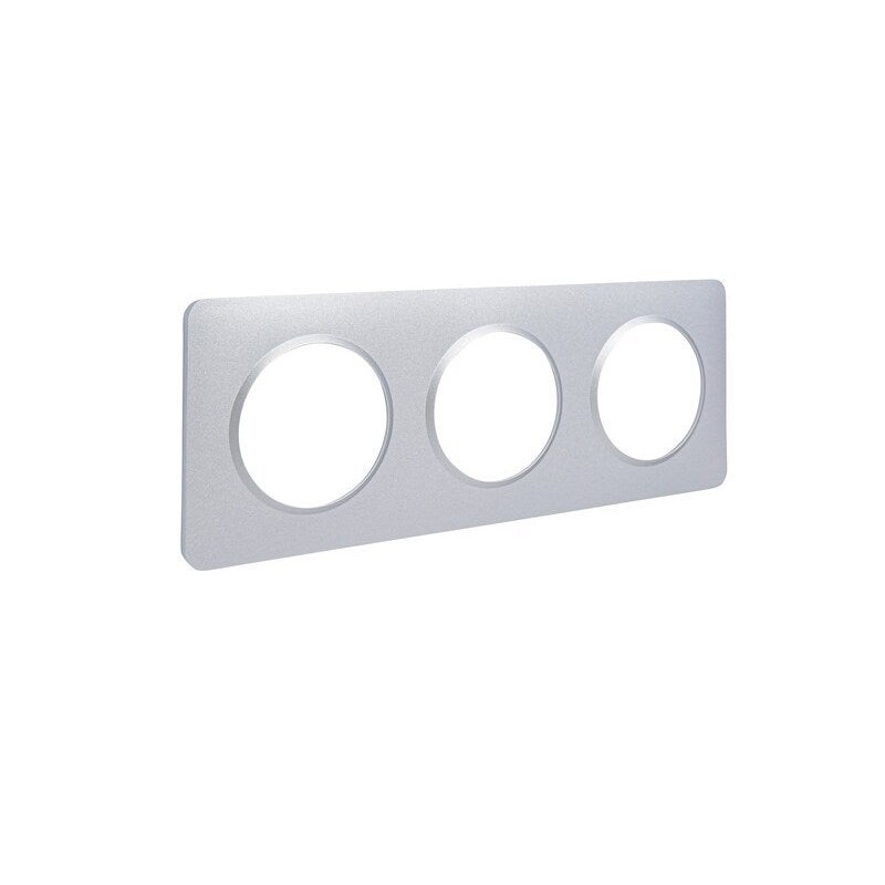 Plaque triple Lumiasilver