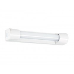Réglette led pour salle de bain Bagno S19 linterrupteur + prise ARIC L.35.1 cm 7.2 W blanc