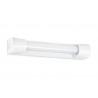 Réglette led pour salle de bain Bagno S19 linterrupteur + prise ARIC L.35.1 cm 7.2 W blanc