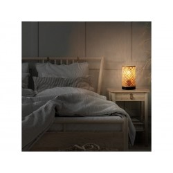 Lampe bambou naturel  Ninon, H.23 cm | Sanifer