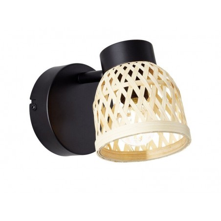 Spot nature metal noir E14Ninon