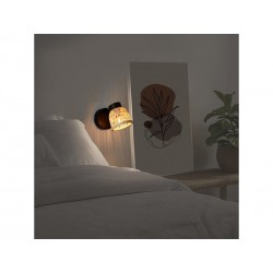 Spot nature metal noir E14  Ninon | Sanifer