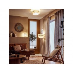 Plafonier en bambou   Palanga  E27  diam.45 cm|Sanifer