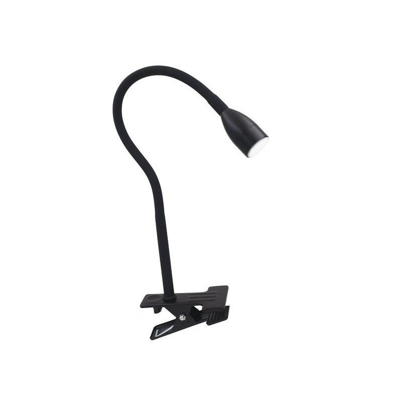 Lampe de bureau à  pince Gao420 lm métal noir