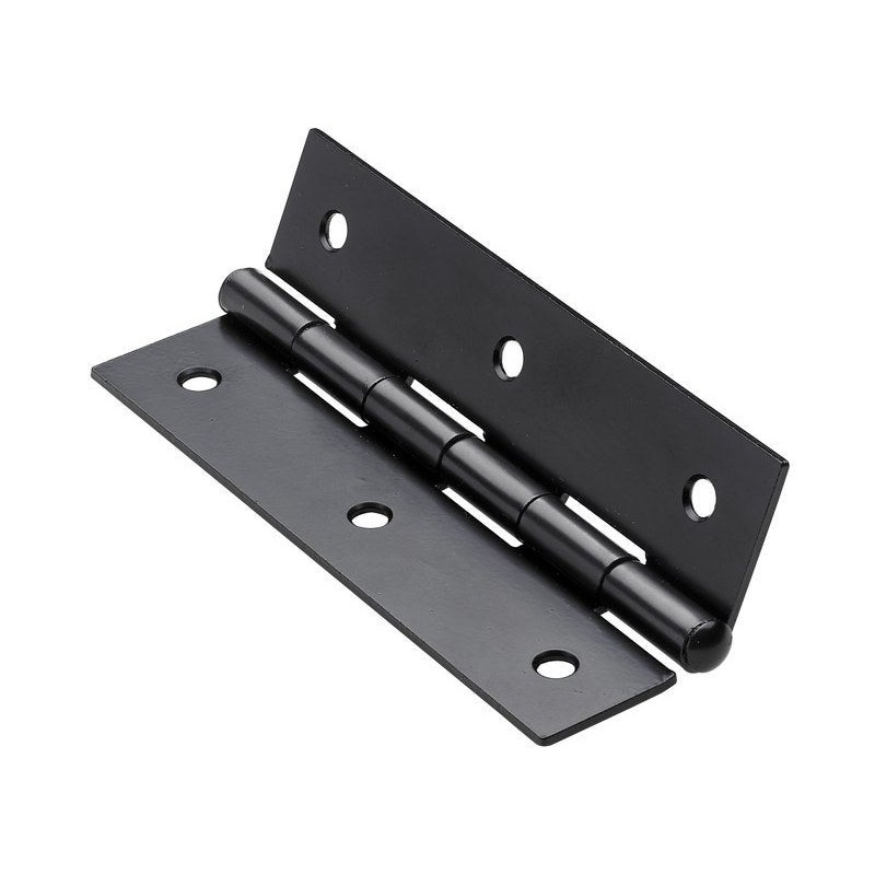 Charnière en acier pour meubleL.100 x l.50 mm noir
