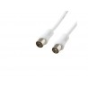 Cordon coaxial 9,5mm  1,5m  mâle/femelle  | Sanifer