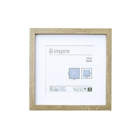 Cadre en bois de chêne Milo 