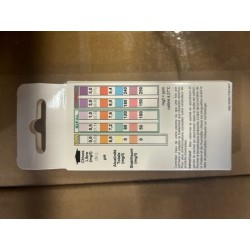 Languettes d'analyse pour piscine, ph, chlore, alcalinité et stabilisant | Sanifer