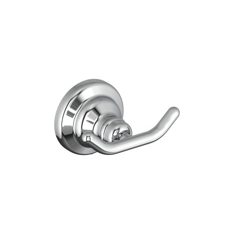 Crochet pour salle de bains fixation au choix double   Charm chromé -  - meilleure qualité