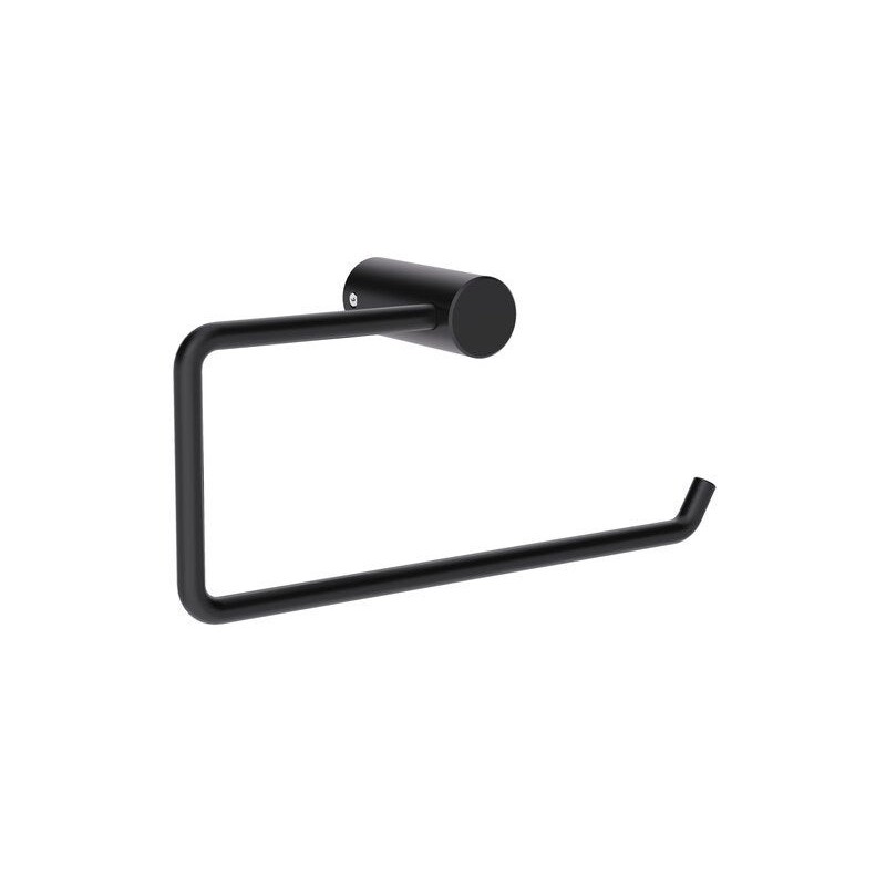 Anneau porte serviette à visser   Neo noir -  - meilleure qualité