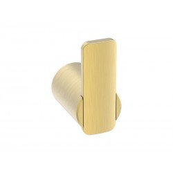 Crochet pour salle de bains à  visser simple Neo doré