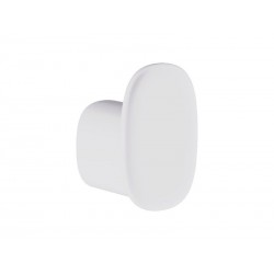 Crochet pour salle de bains à visser simple   Remix blanc -  - meilleure qualité