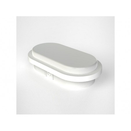 Hublot extérieur led integré ovale ezy 21cm1620lmip65blanc